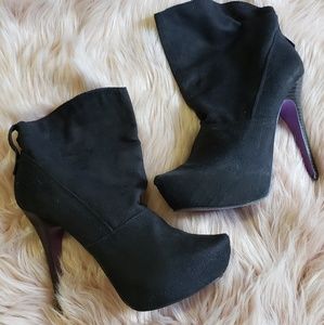 Platform bootie